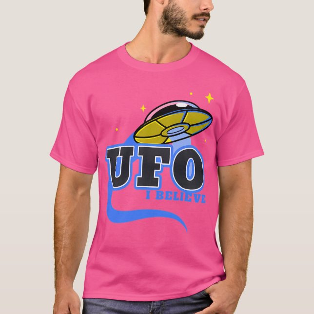 Ufo I Believe T-Shirt (Front)