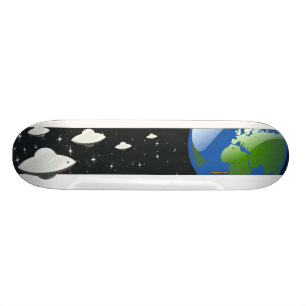 UFO Invasion Skateboard
