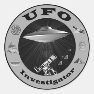 UFO Investigator Stickers