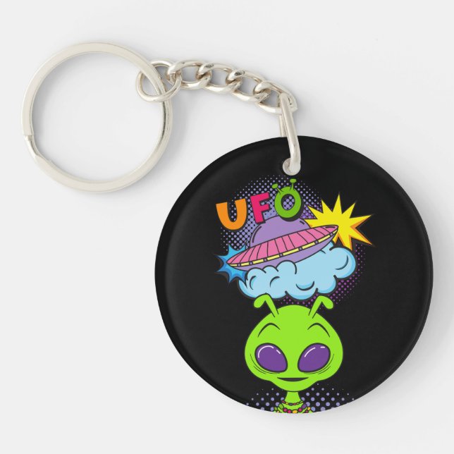 ufo key ring (Front)