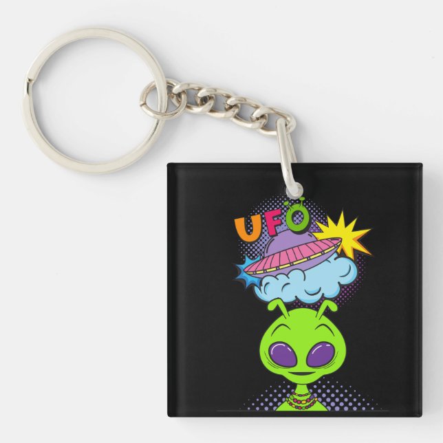 ufo key ring (Front)