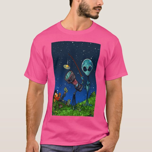 Ufo Kid - Ufo On A String T-Shirt (Front)