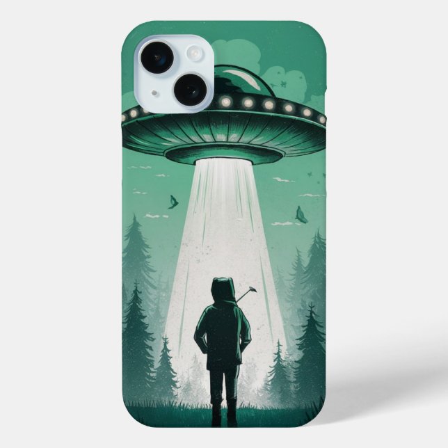 UFO Landing Case-Mate iPhone Case (Back)