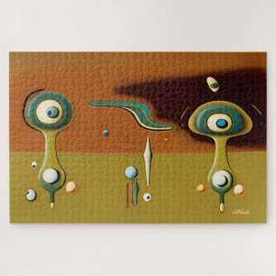 UFO Landing Pad Jigsaw Puzzle
