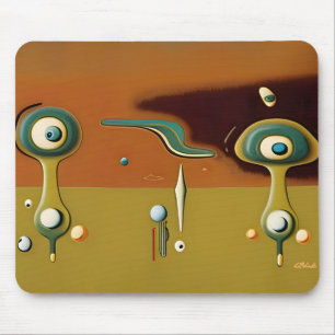 UFO Landing Pad Mouse Mat