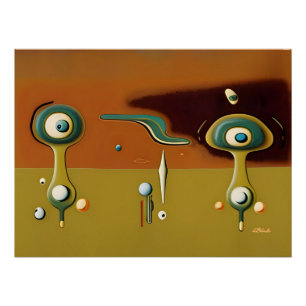 UFO Landing Pad Poster