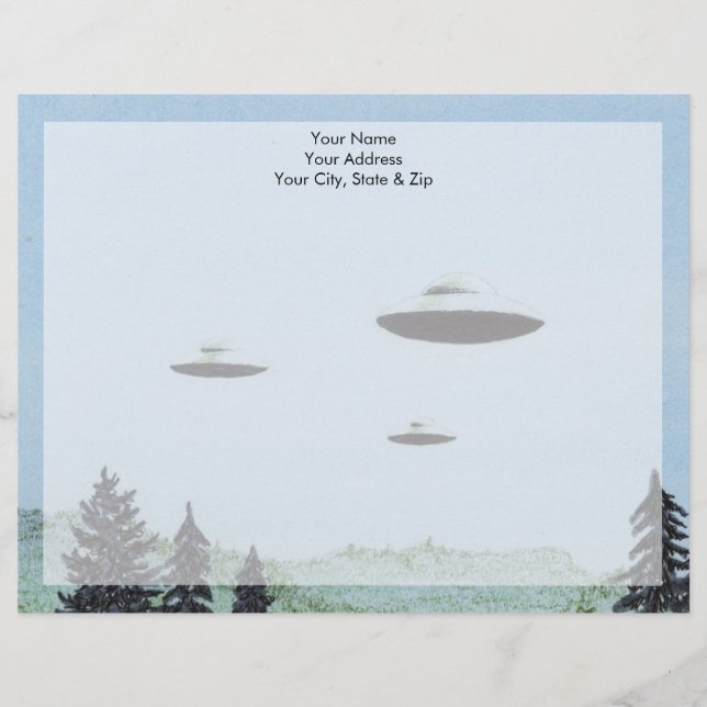 UFO LETTERHEAD DESIGN (Front)