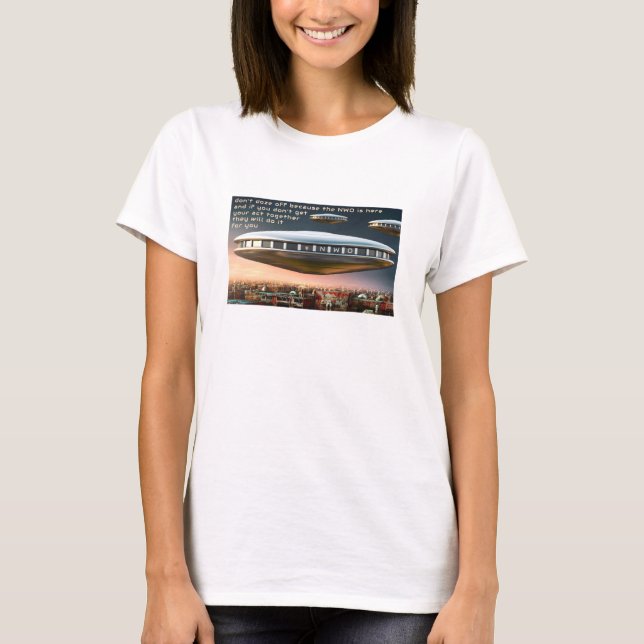 UFO (light) T-Shirt (Front)