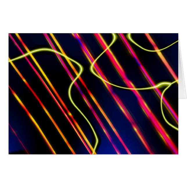 UFO light trails (Front Horizontal)