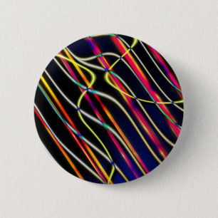 UFO light trails - 2 6 Cm Round Badge