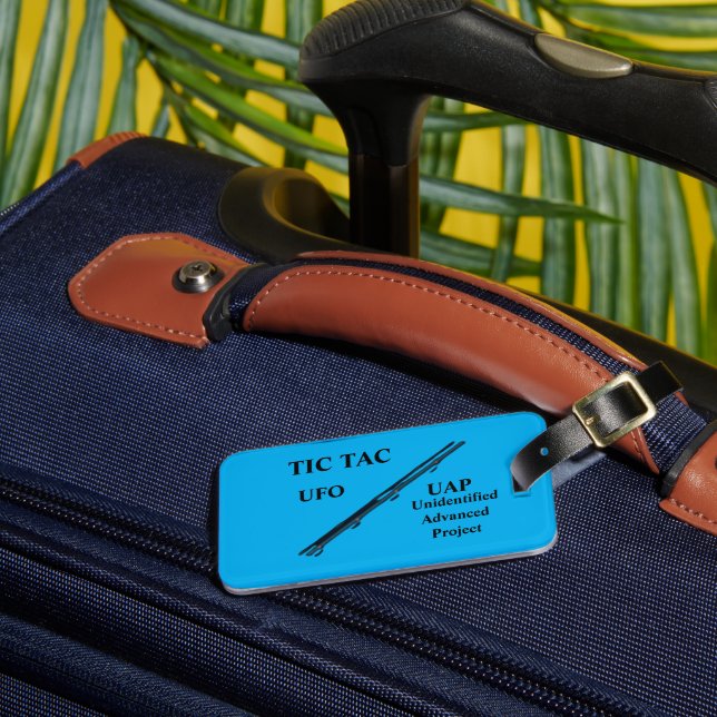UFO LUGGAGE TAG (Front Insitu 3)