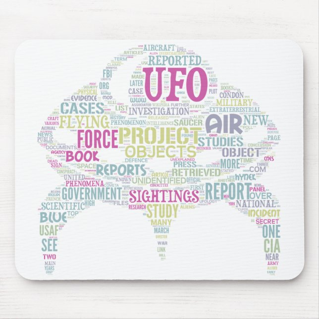 UFO Mousepad Horizontal (Front)
