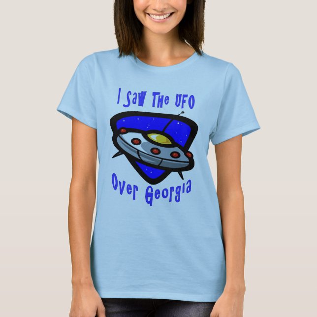 UFO OVER GEORGIA T-Shirt (Front)