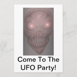 UFO Party Invitations
