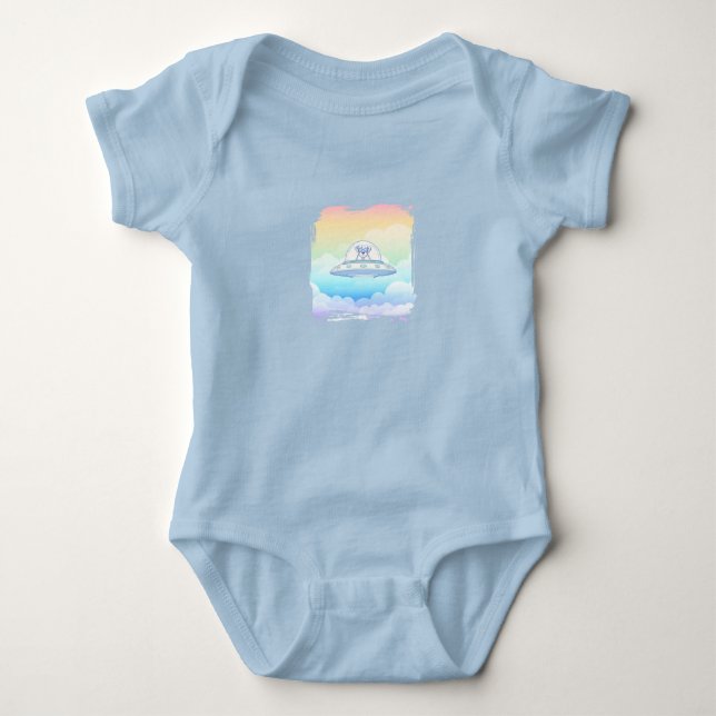 UFO PETS BABY BODYSUIT (Front)
