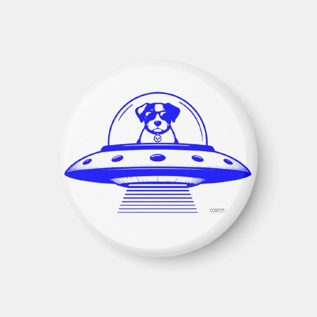UFO PETS MAGNET (Front)