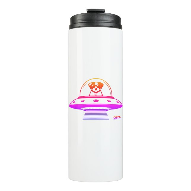 UFO PETS THERMAL TUMBLER (Front)