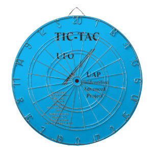 UFO PHOTO DARTBOARD