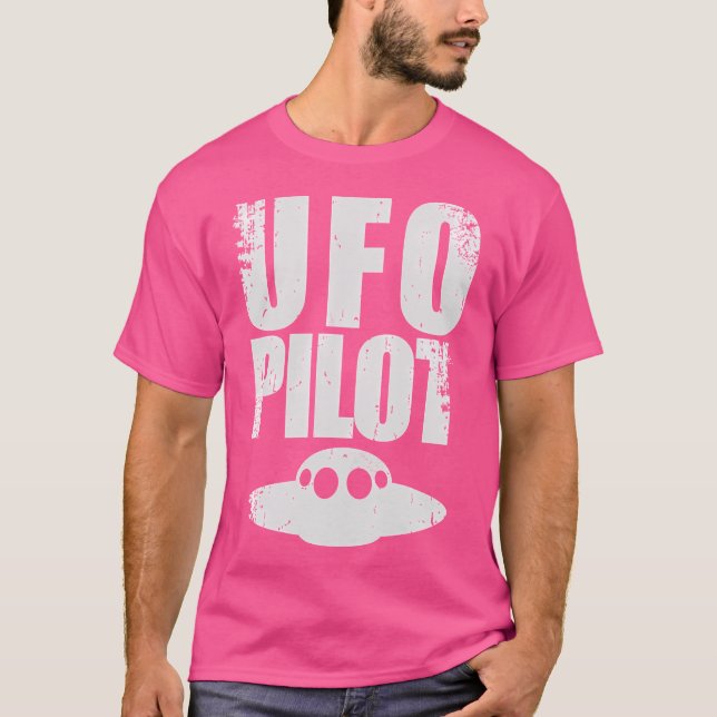 Ufo Pilot T-Shirt (Front)