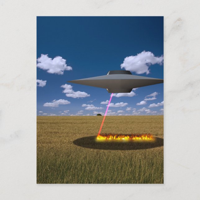UFO POSTCARD (Front)