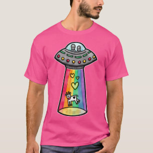 Ufo Rainbow T-Shirt