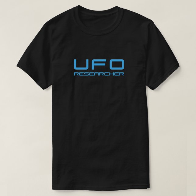 UFO Researcher UFO Investigator T-Shirt (Design Front)