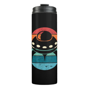 UFO Retro Sunset Thermal Tumbler