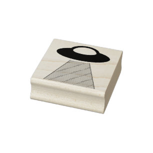 UFO RUBBER STAMP