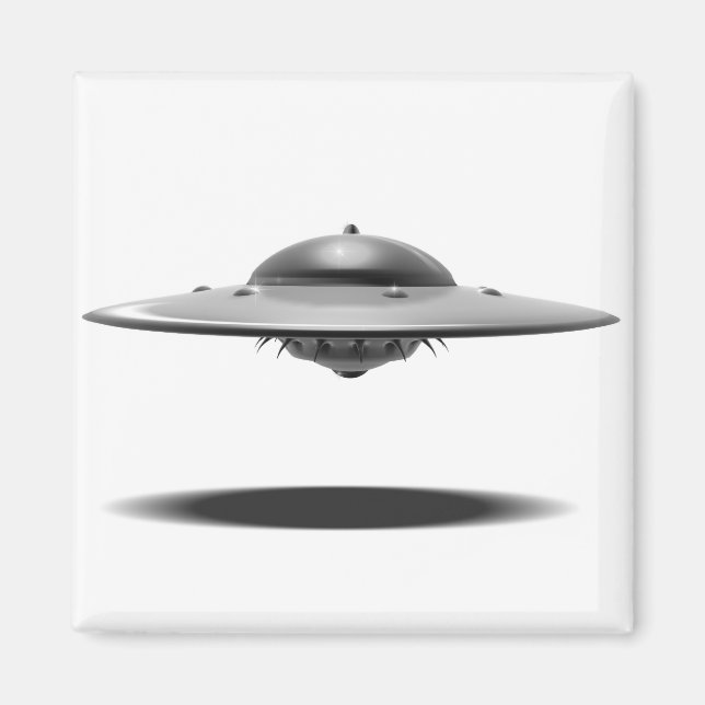 UFO Salamander Magnet (Front)