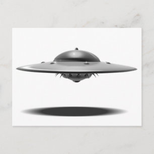 UFO Salamander Postcard