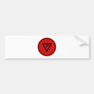 UFO SAME AS ALIEN WITNESSED AT DULCE BASE Patch Bumper Sticker