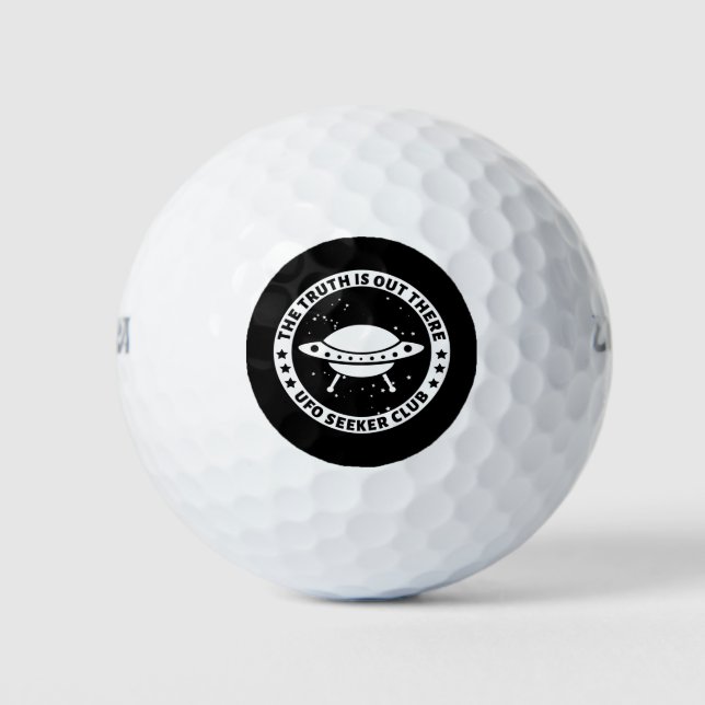 UFO Seeker Club Golf Balls (Front)