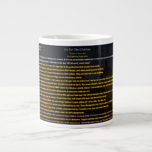 UFO Series: Alien Abduction Surveillance Large Coffee Mug