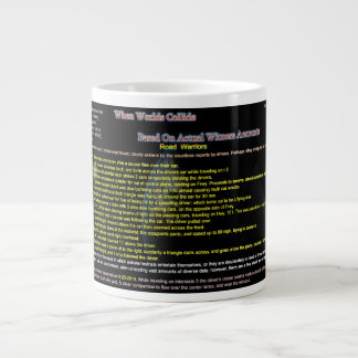 UFO Series: Alien Road Warriors Large Coffee Mug
