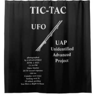 ufo shower curtain