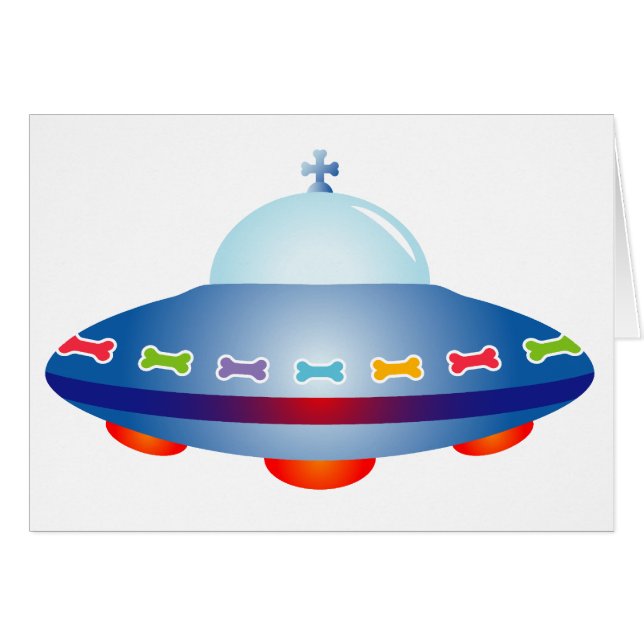 UFO Spaceship (Front Horizontal)