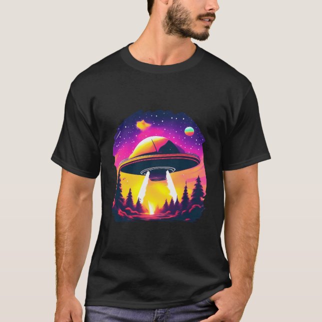 Ufo Spaceship T-Shirt (Front)