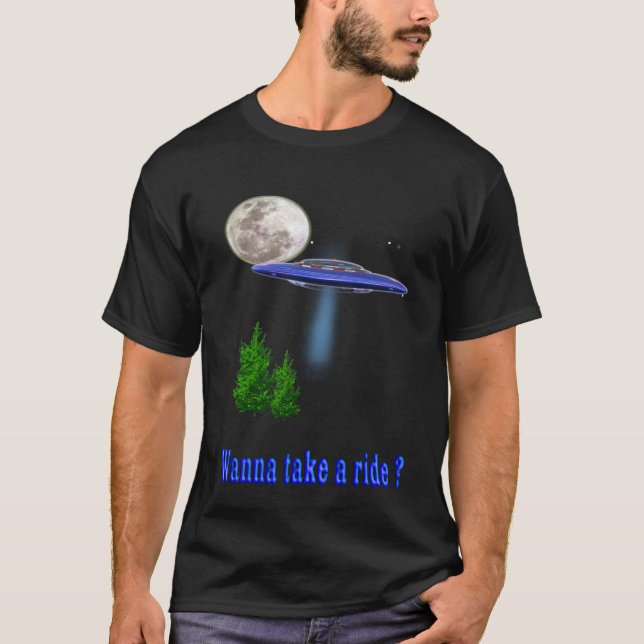 UFO t-shirrs T-Shirt (Front)