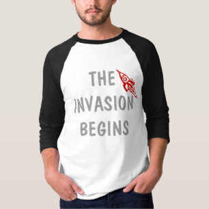 UFO T-Shirt - The Invasion Begins