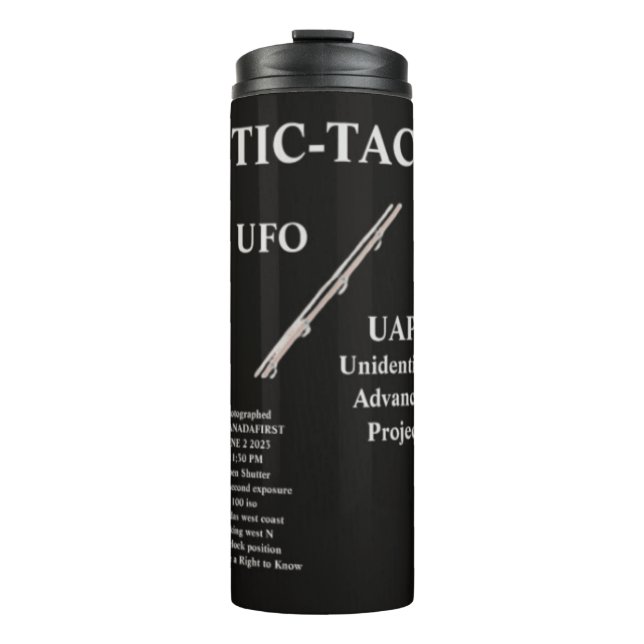 UFO THERMAL TUMBLER (Front)