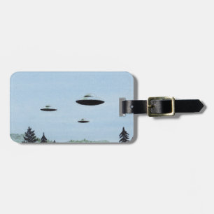 UFO Trio Luggage Tag