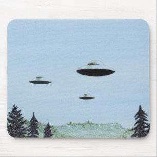 UFO Trio Mouse Mat