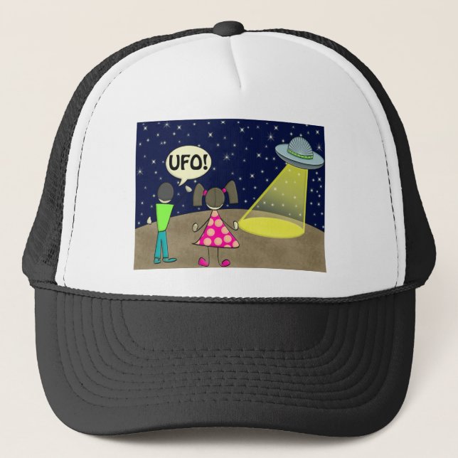 ufo trucker hat (Front)