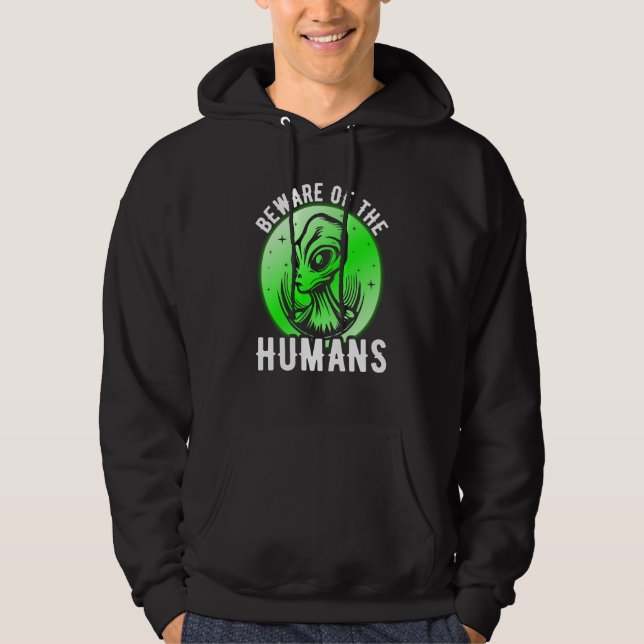 UFO UAP Space Space Unknown Flight Object Alien  1 Hoodie (Front)