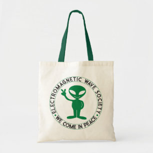 UFO UAP Whistleblowers We Come In Peace Alien ET Tote Bag