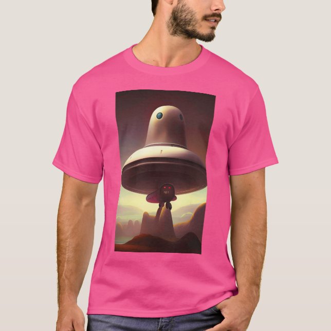 Ufo Watcher T-Shirt (Front)