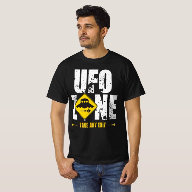 UFO ZONE T-Shirt (Front Full)