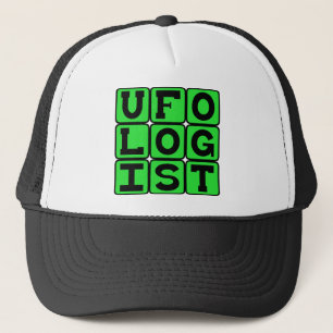 Ufologist, Study of Flying Saucers Trucker Hat