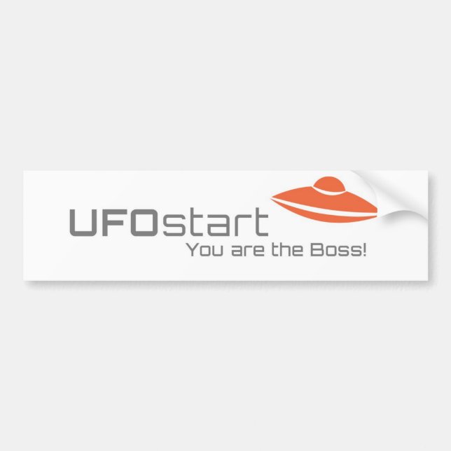 UFOstart Sticker (Front)