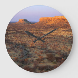 Ugab Terraces, Khorixas District, Namibia Large Clock